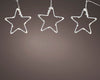 B-Ware Stern-Lichterkette 150 LED 2,8 m warm weiß, transparentes Kabel