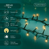 Lichterkette COMPACT 500 LED 11 m, Soft Gold, grünes Kabel