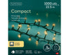 Lichterkette COMPACT 1000 LED 22,5 m, Soft Gold, grünes Kabel