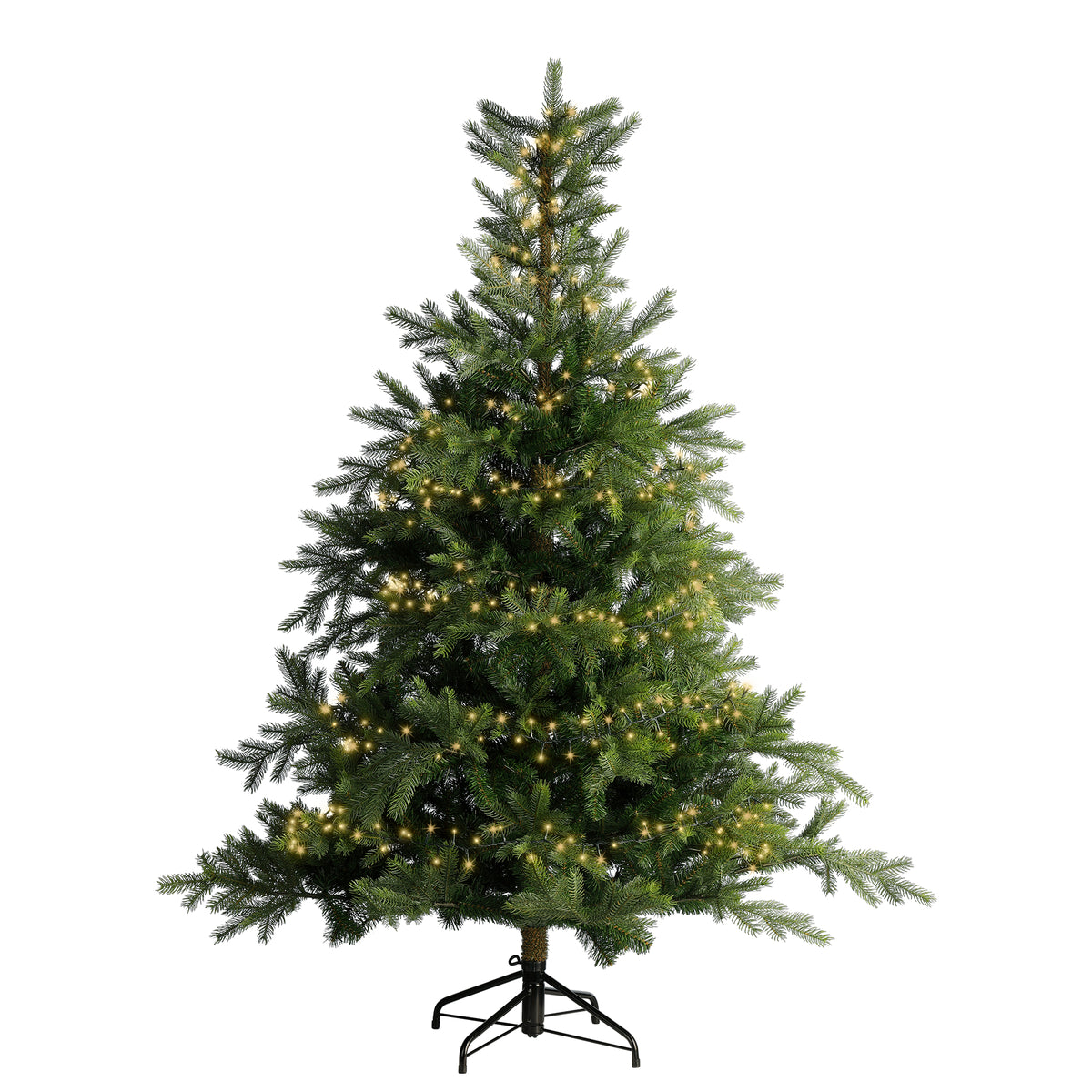 B-Ware Lichterkette COMPACT 2000 LED 45 m, Soft Gold, grünes Kabel