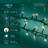 Lichterkette COMPACT 500 LED 11 m warm weiß, grünes Kabel