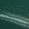 Lichterkette COMPACT TWINKLE 500 LED 11 m warm weiß, grünes Kabel