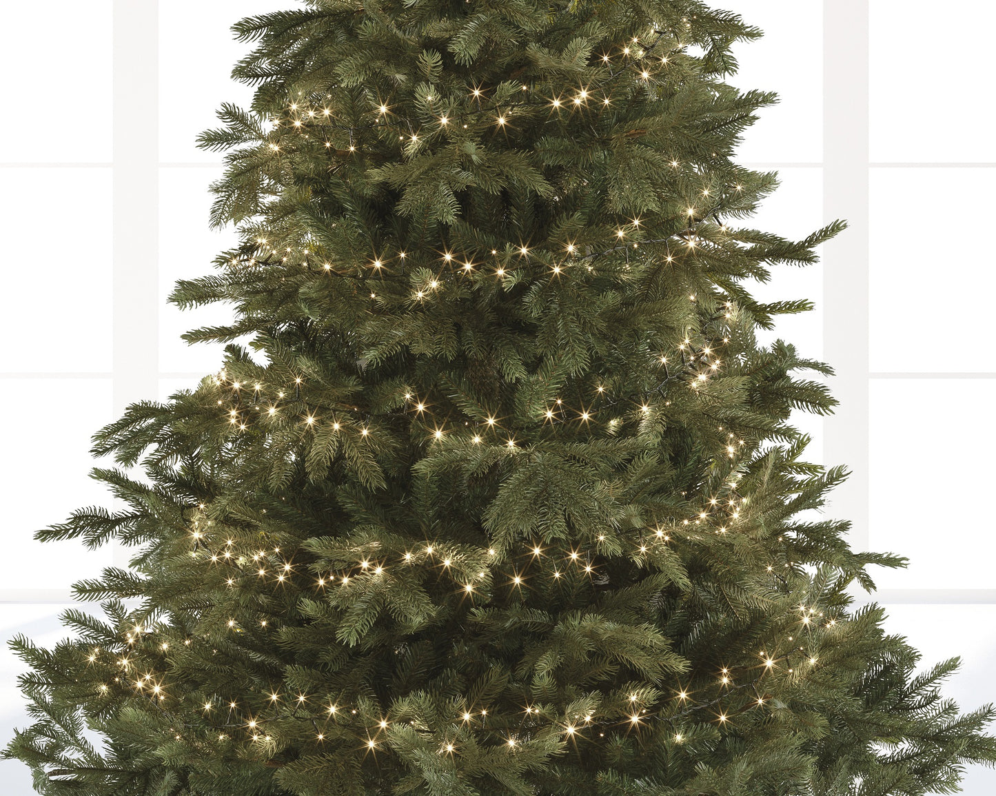 B-Ware Lichterkette COMPACT TWINKLE 1500 LED 34 m warm weiß, grünes Kabel