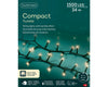 Lichterkette COMPACT TWINKLE 1500 LED 34 m warm weiß, grünes Kabel