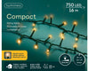 Lichterkette COMPACT 750 LED 16 m klassisch warm, grünes Kabel