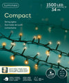 Lichterkette Compact 1500 LED 34 m, 2-farbig: warm weiß/klassisch warm