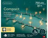 Lichterkette COMPACT 750 LED 16 m Soft Gold, transparentes Kabel