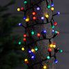 Lichterkette CHERRY Compact Twinkle 350 LED 7,5 m Bunt, schwarzes Kabel
