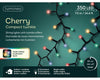 Lichterkette CHERRY Compact Twinkle 350 LED 7,5 m Bunt, schwarzes Kabel