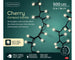 Lichterkette CHERRY Compact Twinkle 500 LED 11 m warm weiß, schwarzes Kabel