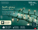 Lichterkette Soft Glow COMPACT TWINKLE 500 LED 11 m warm weiß, grünes Kabel