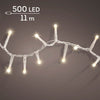 Lichterkette Soft Glow COMPACT TWINKLE 500 LED 11 m warm weiß, transparentes Kabel