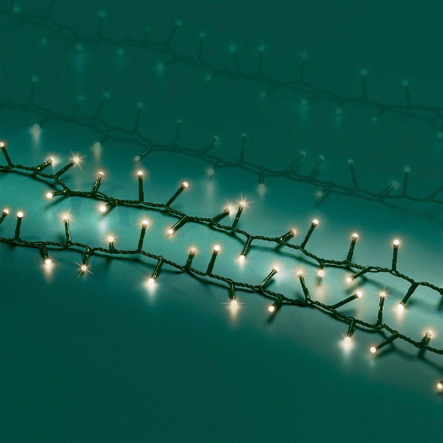 Lichterkette Soft Glow COMPACT TWINKLE 750 LED 16 m warm weiß, grünes Kabel