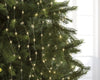 Lichterkette TREE LIGHTS 672 LED 2,1 m warm weiß, Silberdraht