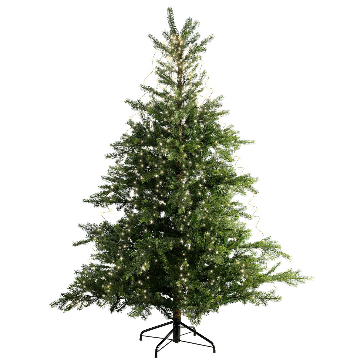 B-Ware Lichterkette TREE LIGHTS 408 LED 1,8 m warm weiß, grüner Draht