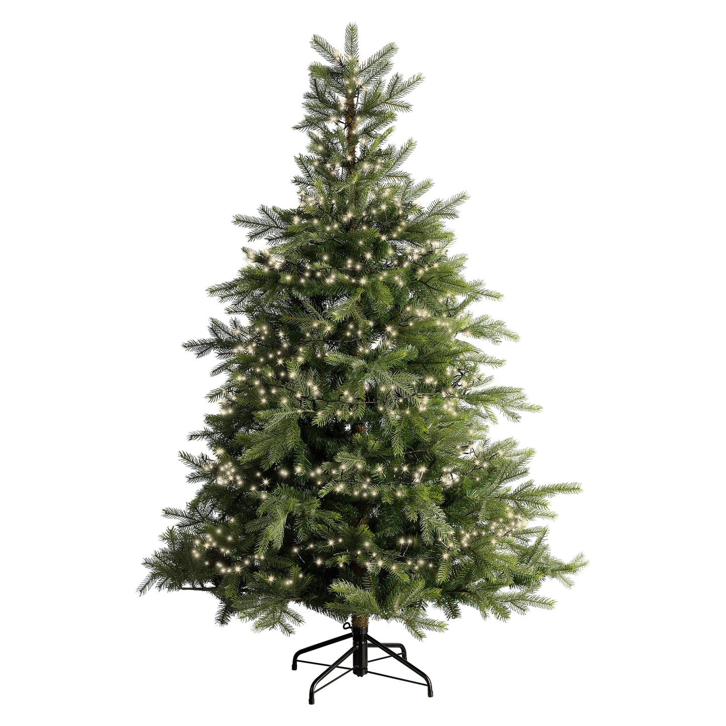 Lichterkette EXCELLENT TWINKLE 960 LED 15 m warm weiß, schwarzes Kabel