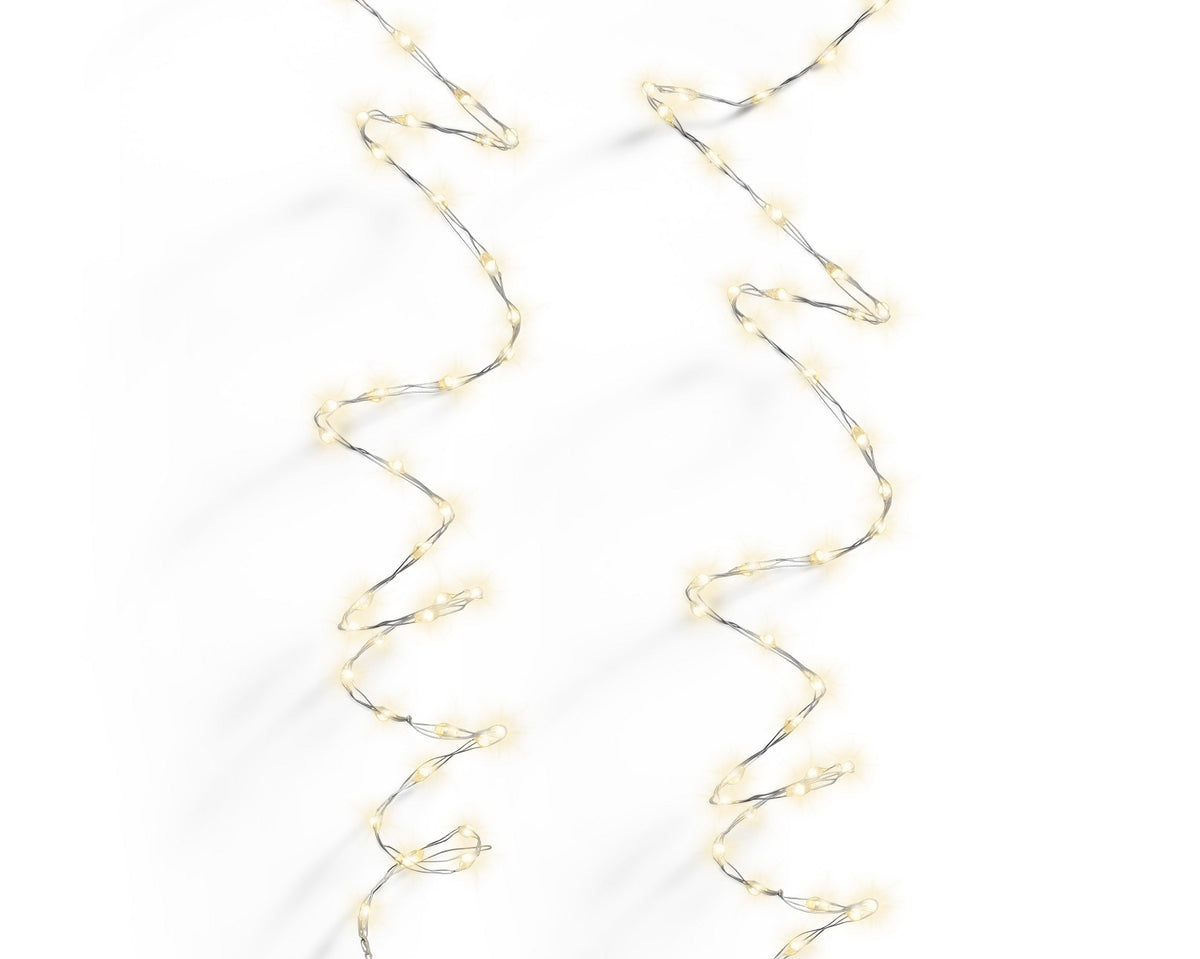 B-Ware Lichterkette STRING LIGHTS TWINKLE 567 LED 9 m, warm weiß, Silberdraht