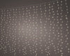 Lichtervorhang CURTAIN LIGHTS 800 LED 3,9 x 2 m warm weiß, transparentes Kabel