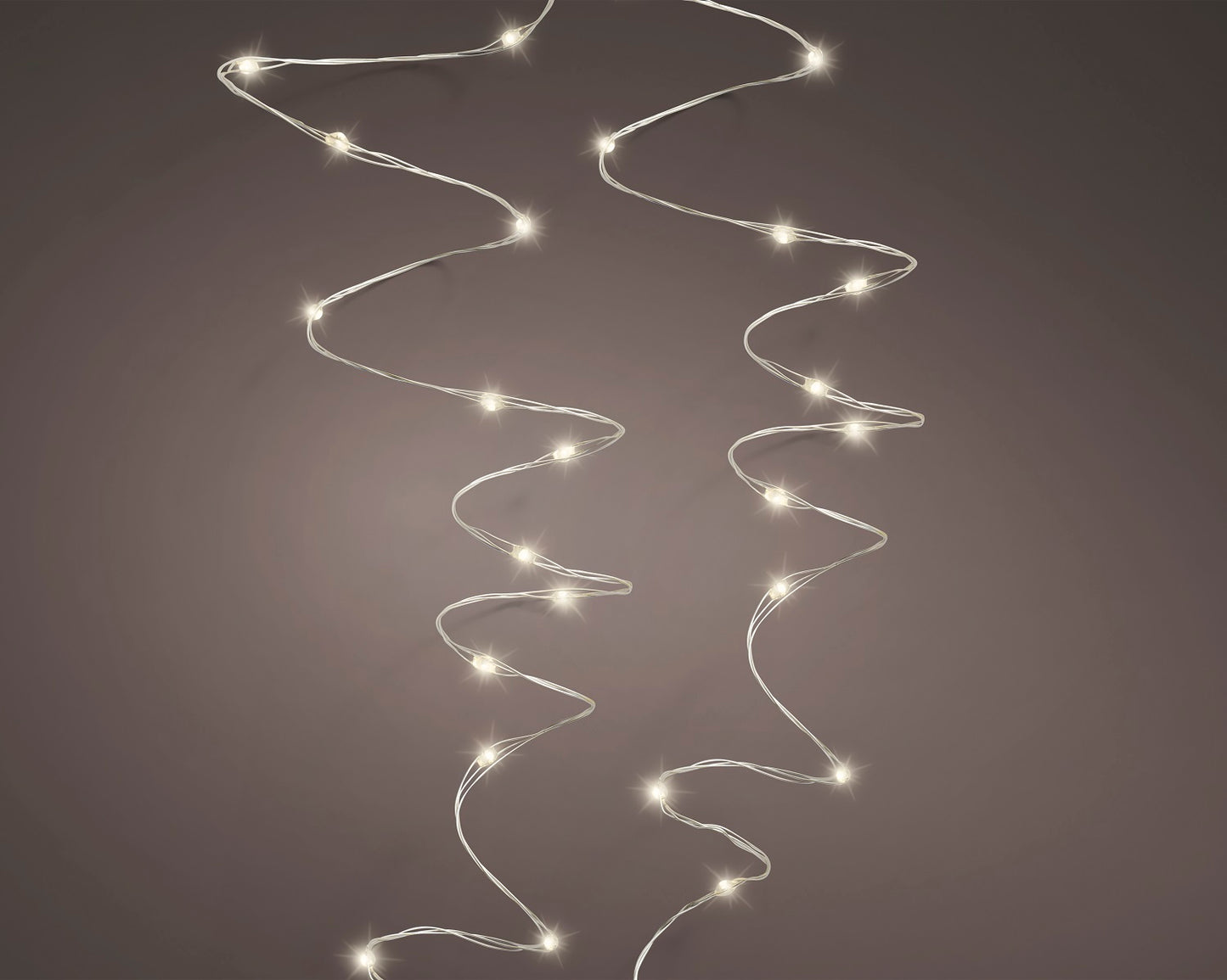Lichterkette STRING LIGHTS 480 LED 24 m warm weiß, Silberdraht