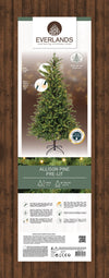 Künstlicher Weihnachtsbaum, Allison Pine grün, 180 cm, Beleuchtet
