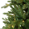 Künstlicher Weihnachtsbaum, ALLISON PINE Grün 210 cm, beleuchtet