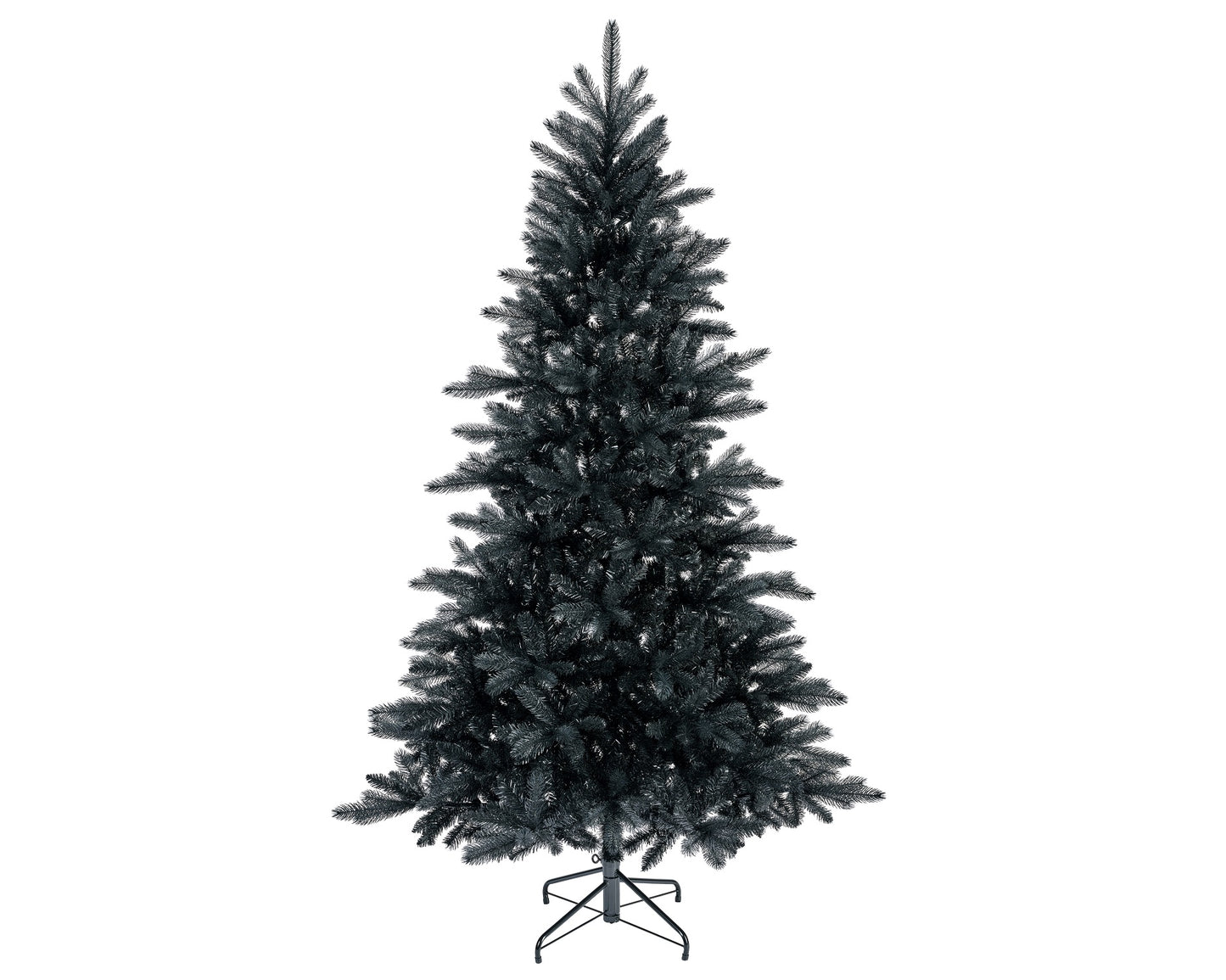 Künstlicher Weihnachtsbaum, BERLIN Tanne 180 cm, Schwarz
