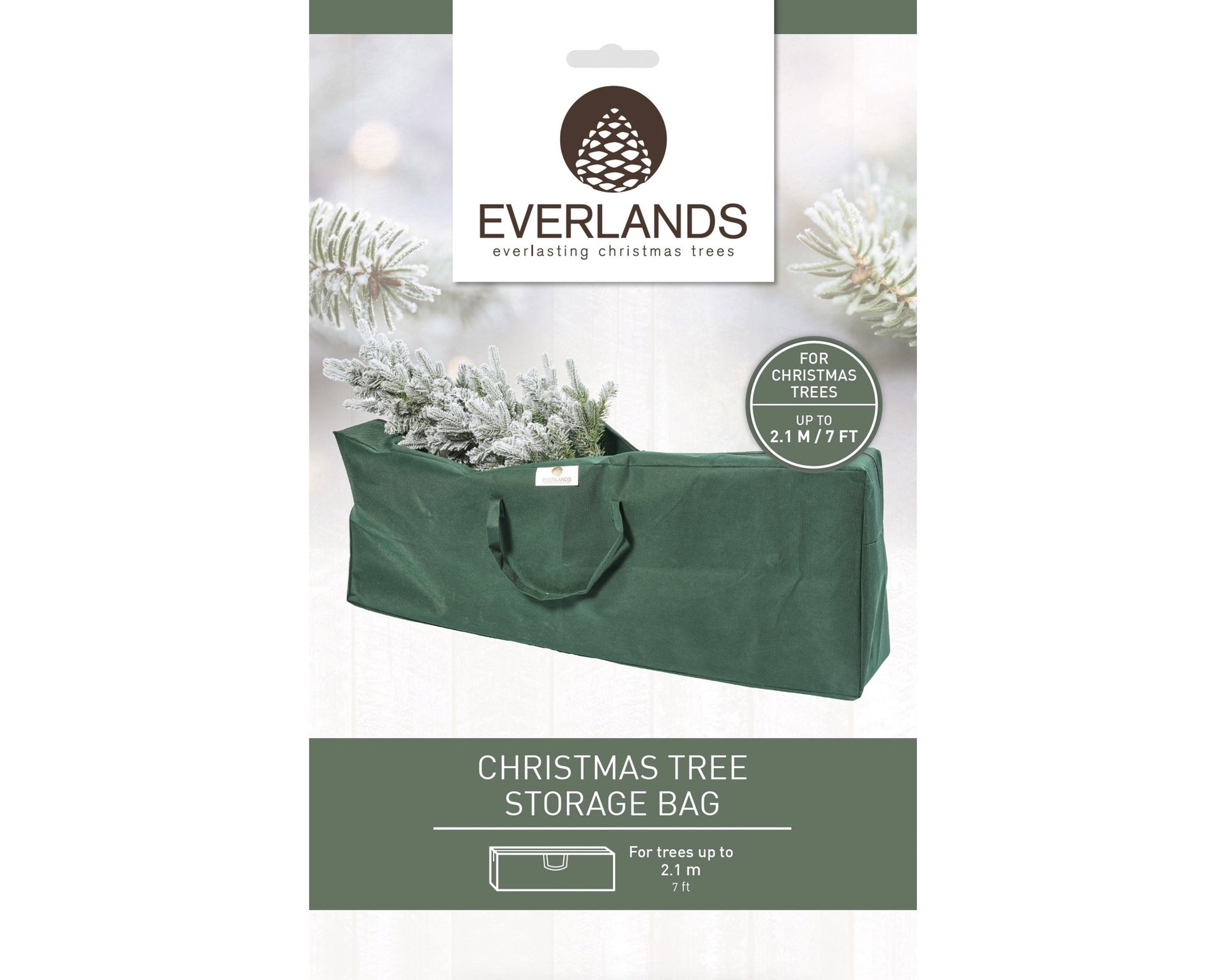 tasche für künstlichen weihnachtsbaum Kaemingk Aufbewahrungstasche Weihnachtsbaum 120 x 25 x 43 cm