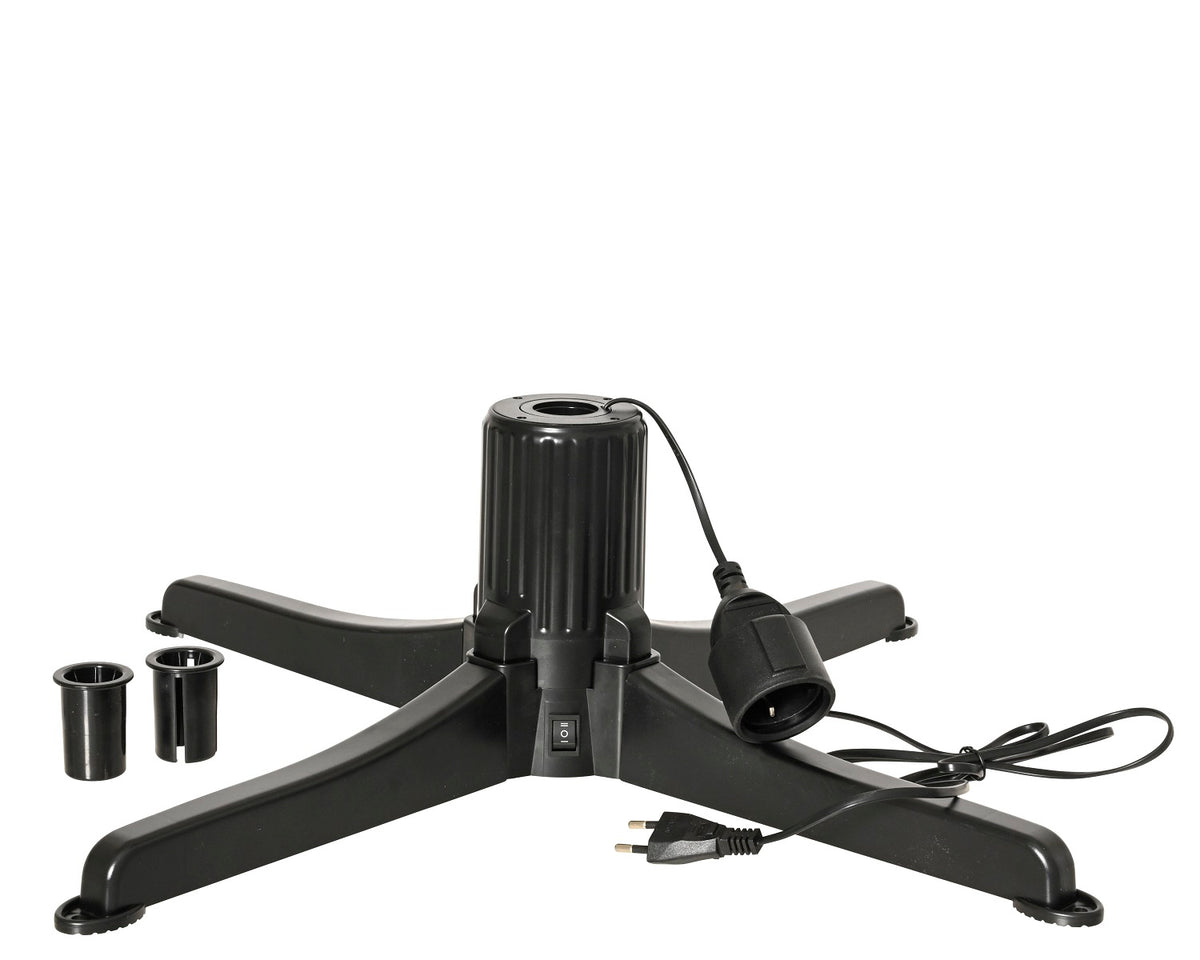 Drehbarer elektrischer Weihnachtsbaumständer 64 cm, mit Stromanschluss