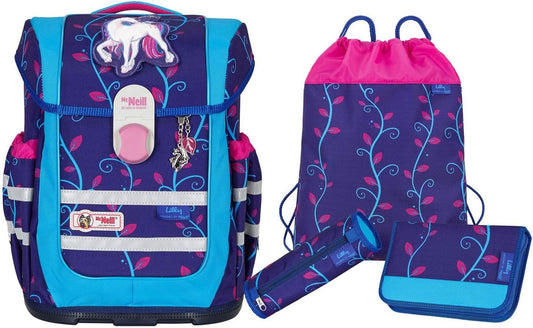 Schulranzen-Set ERGO COMPLETE Lilly 5-teilig
