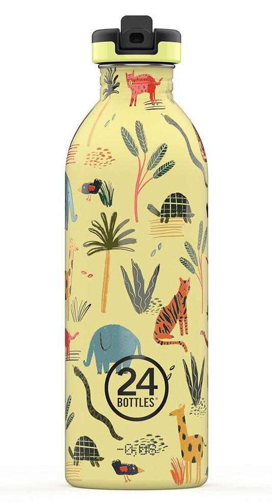 Edelstahl Trinkflasche Jungle Friends 0,5 l