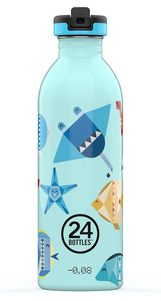 Edelstahl Trinkflasche Kids Bottle, Sea Friends 0,5 l, Kollektion 2025