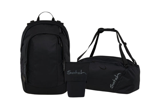 Schulrucksack-Set AIR Blackjack 3-teilig