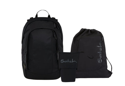 Schulrucksack-Set AIR Blackjack 3-teilig