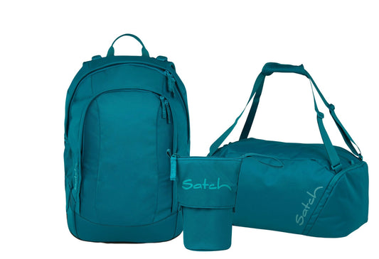 Schulrucksack-Set AIR Deep Petrol 3-teilig