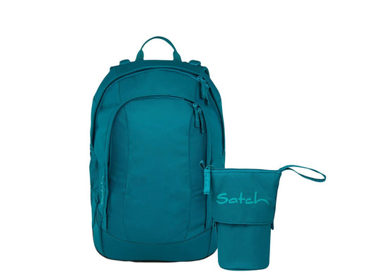 Schulrucksack-Set AIR Deep Petrol 2-teilig