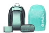 Schulrucksack-Set AIR Gradient Mint 4-teilig