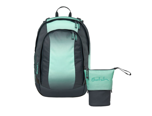 Schulrucksack-Set AIR Gradient Mint 2-teilig