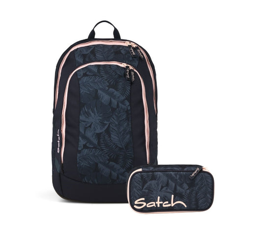 Schulrucksack-Set AIR Midnight Jungle 2-teilig