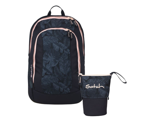 Schulrucksack-Set AIR Midnight Jungle 2-teilig