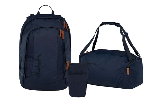Schulrucksack-Set AIR Nordic Blue 3-teilig
