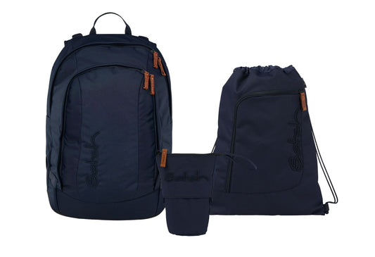 Schulrucksack-Set AIR Nordic Blue 3-teilig