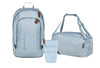 Schulrucksack-Set AIR Nordic Ice Blue 3-teilig