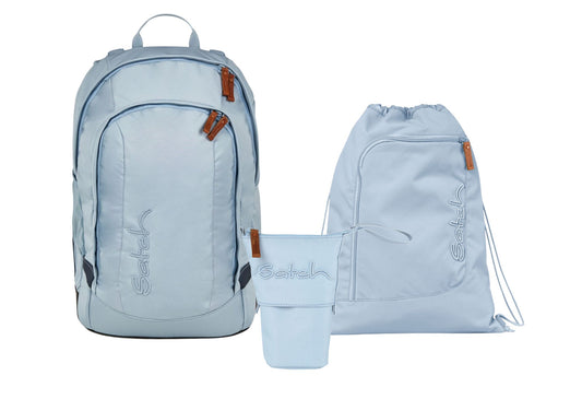 Schulrucksack-Set AIR Nordic Ice Blue 3-teilig