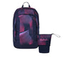 Schulrucksack-Set AIR Seismic Pink 2-teilig