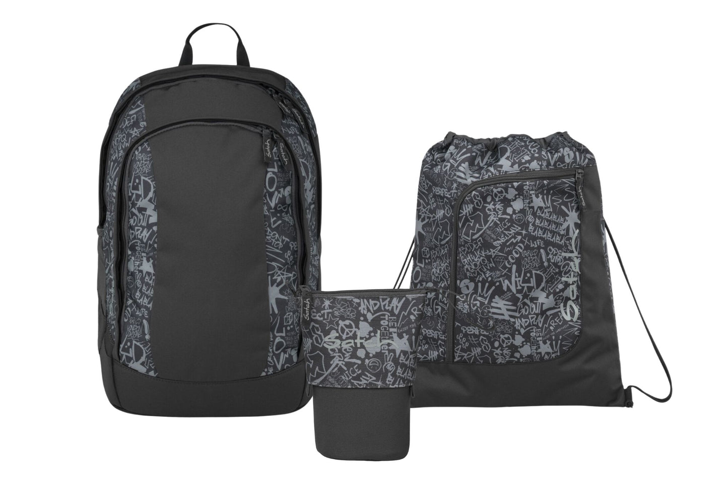 Schulrucksack-Set AIR Street Ink 3-teilig