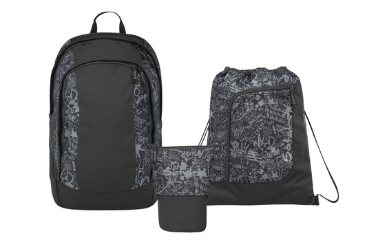 Schulrucksack-Set AIR Street Ink 3-teilig