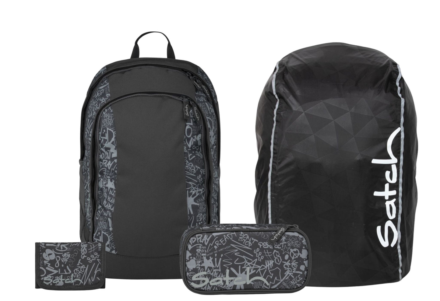 Schulrucksack-Set AIR Street Ink 4-teilig