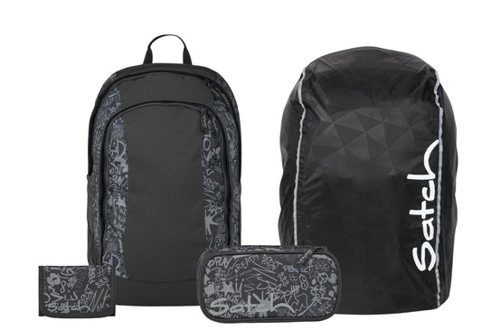 Schulrucksack-Set AIR Street Ink 4-teilig