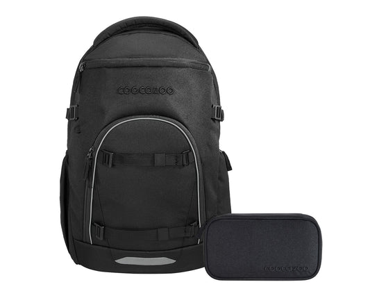 Schulrucksack-Set BYTE Black Coal 2-teilig