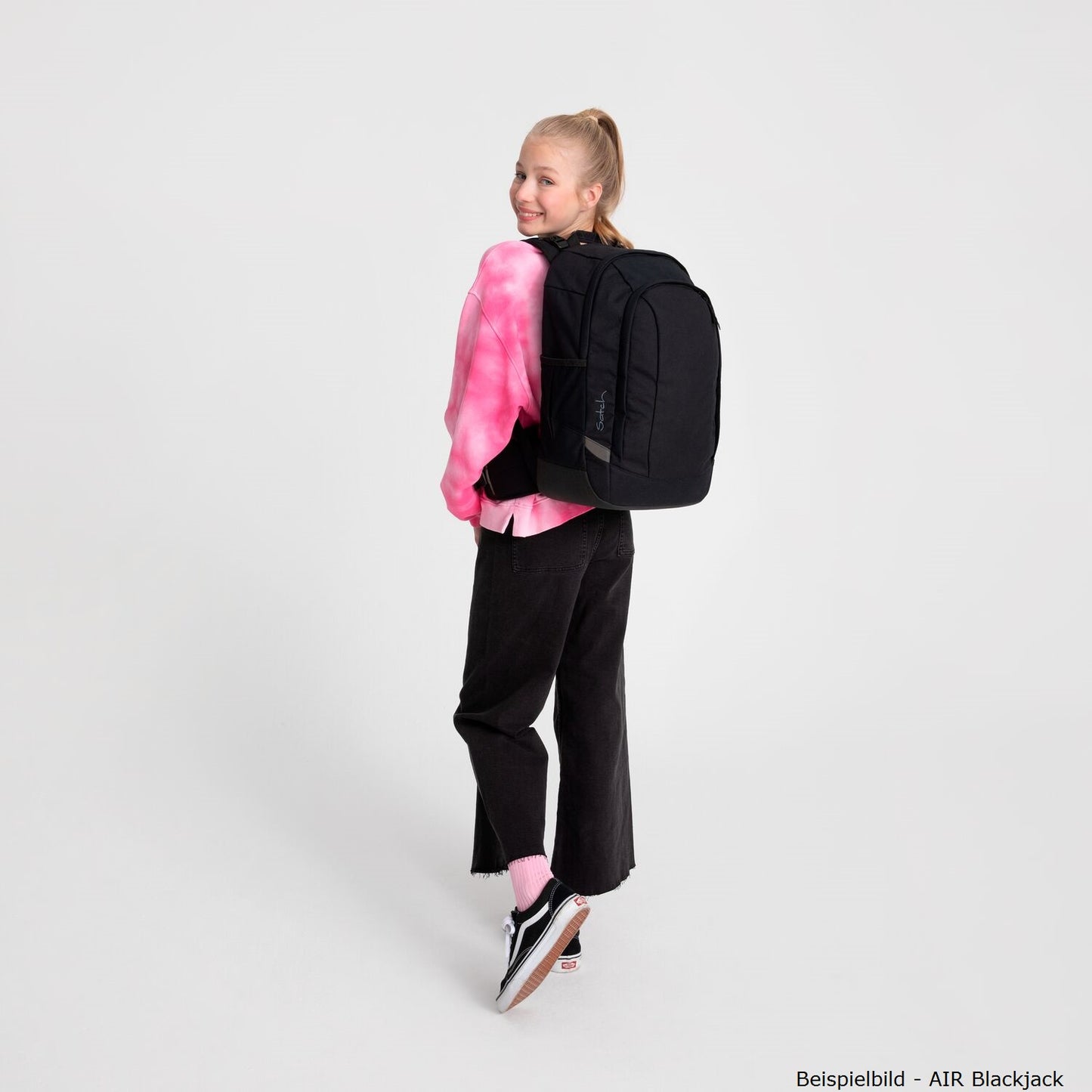 Schulrucksack-Set AIR Seismic Green 2-teilig